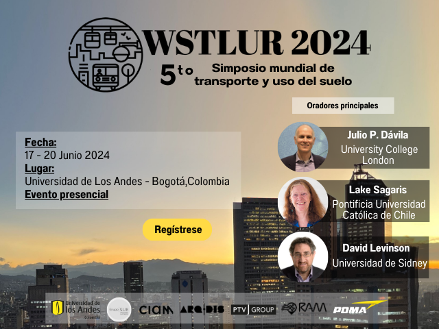 World Symposium on Transport and Land Use Research 2024 (WSTLUR)