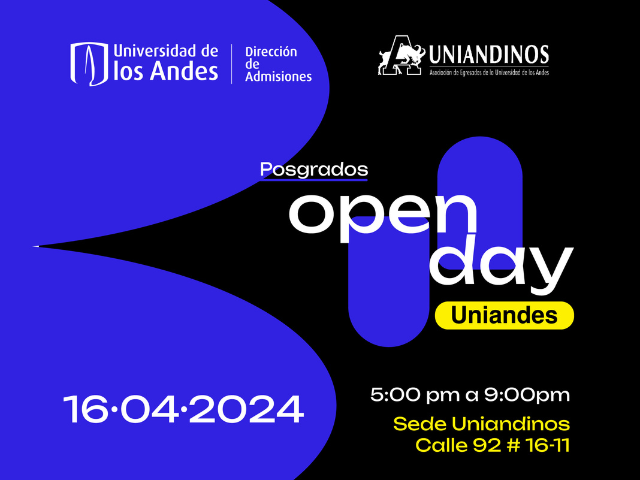 Open Day de Posgrados - Uniandes
